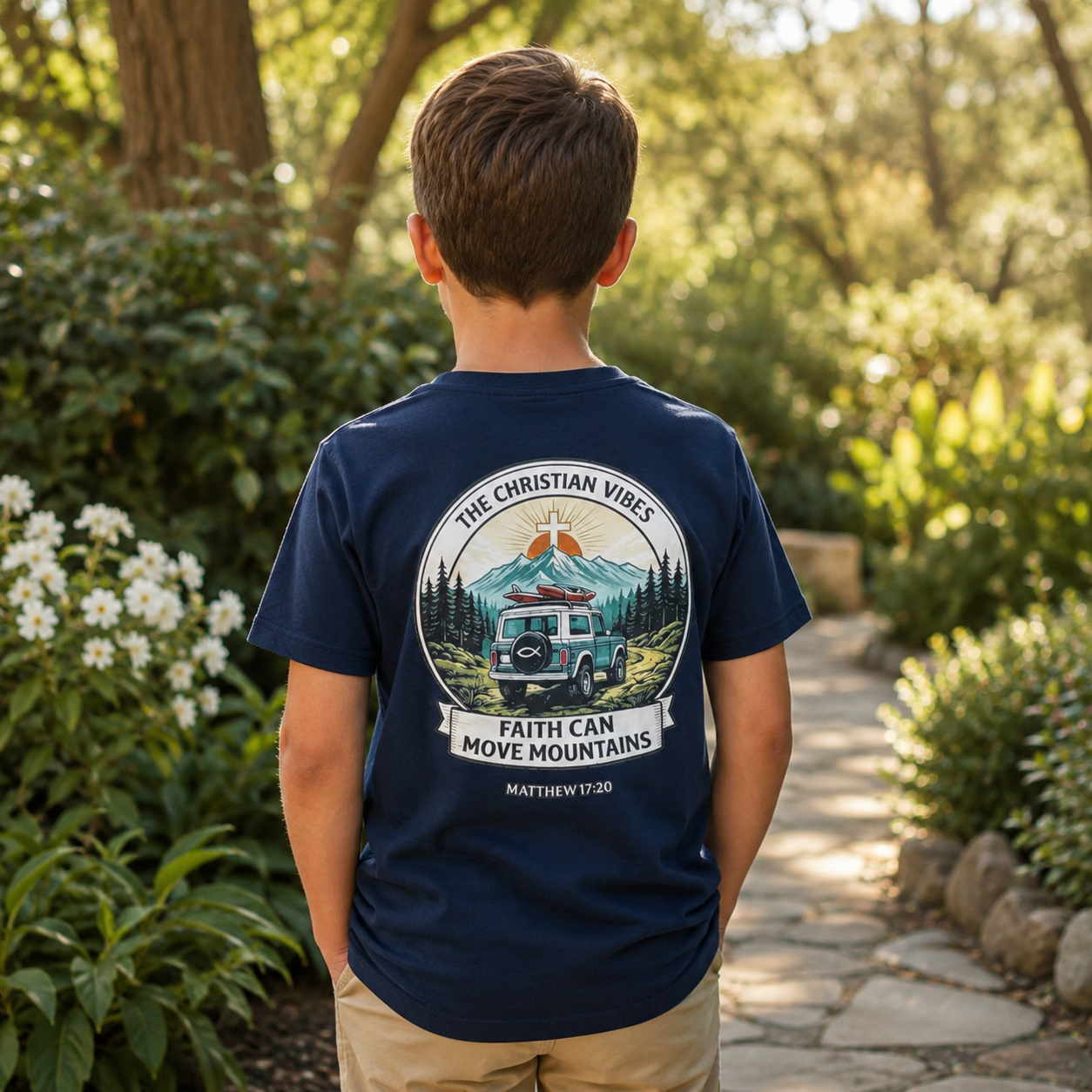 Faith Can Move Mountains Tee