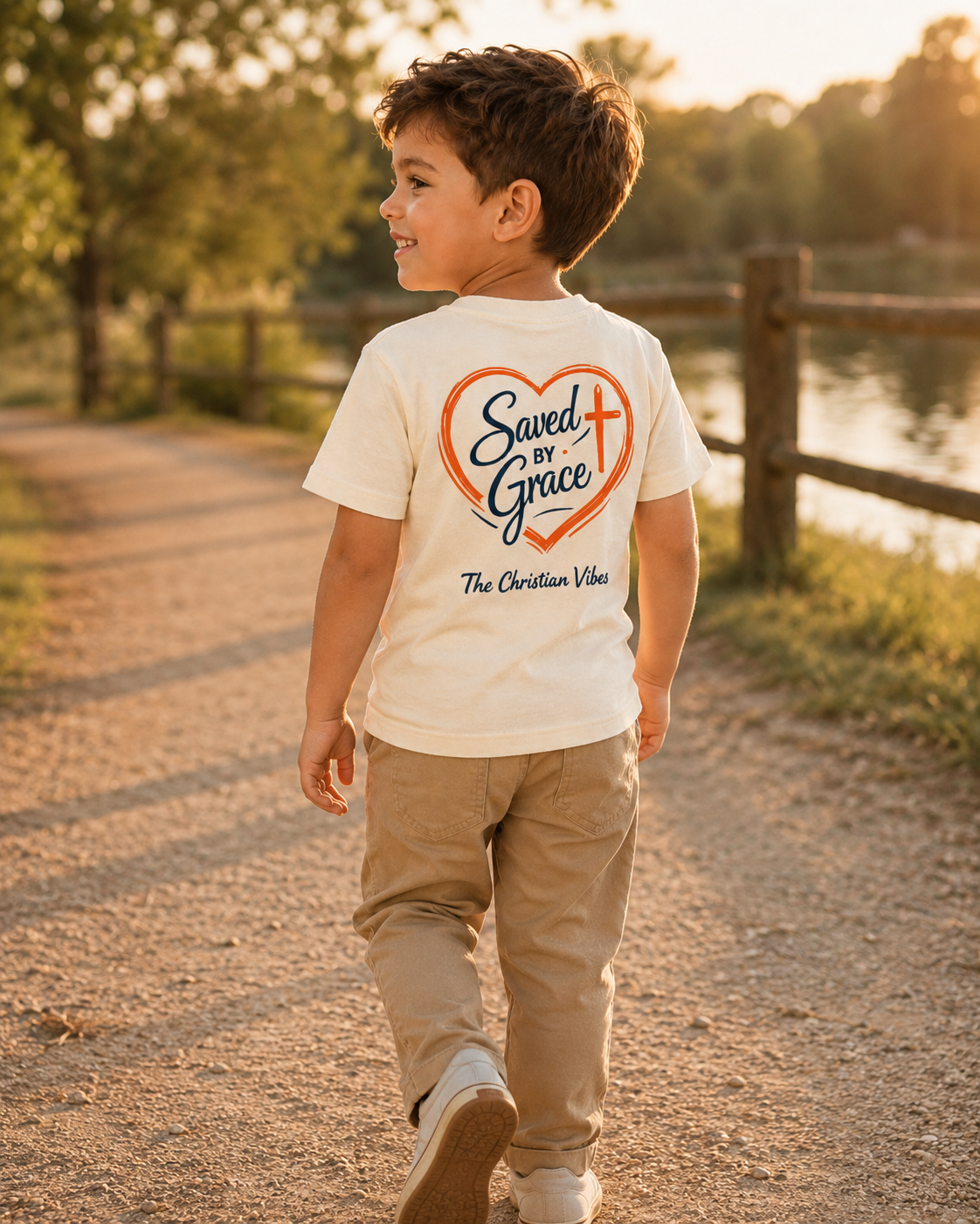 Saved By Grace Kids Tee