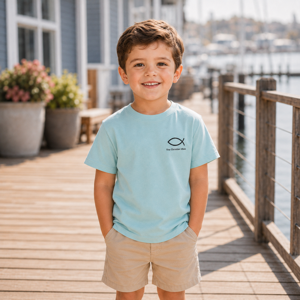 The Christian Vibes Kids Essential Tee
