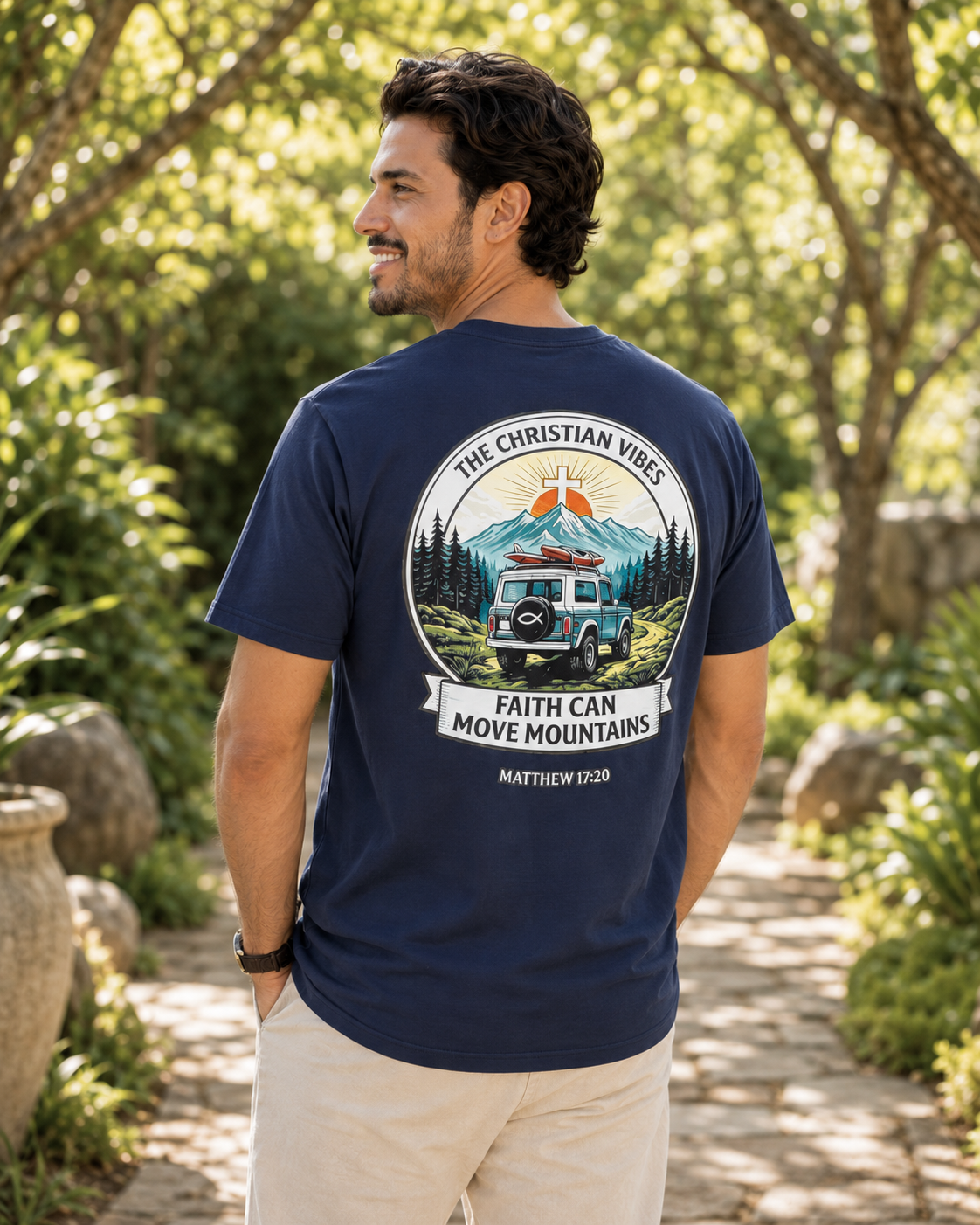 Faith Can Move Mountains Tee