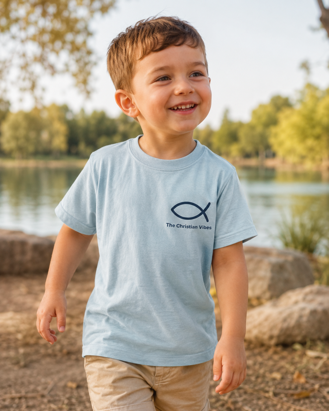Every Day With Faith Kids Tee