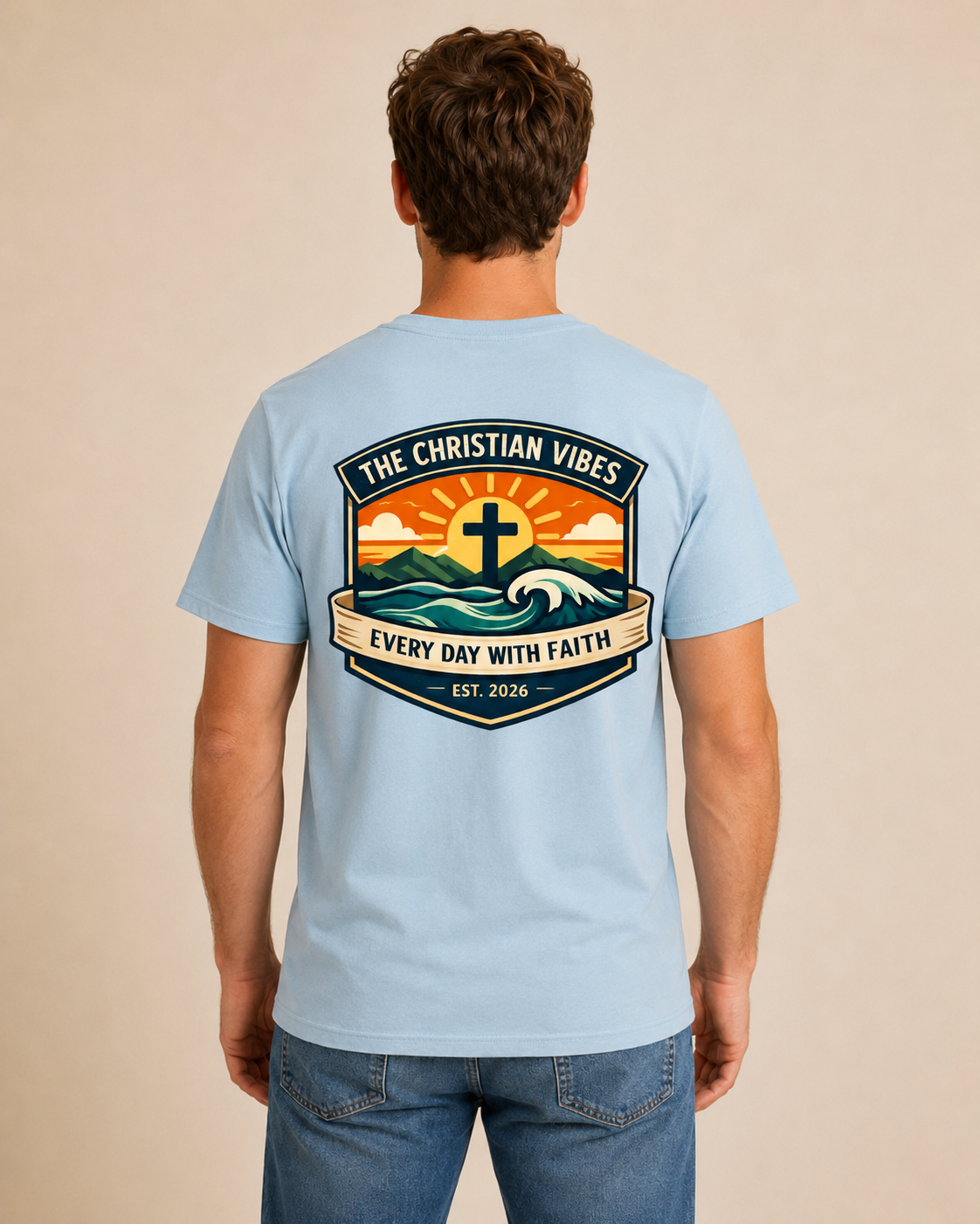 Every Day With Faith Unisex Tee
