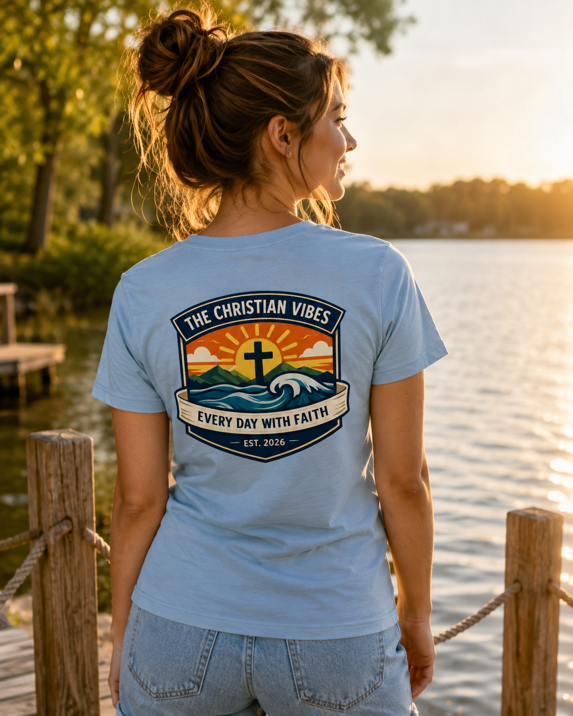Every Day With Faith Women Tee