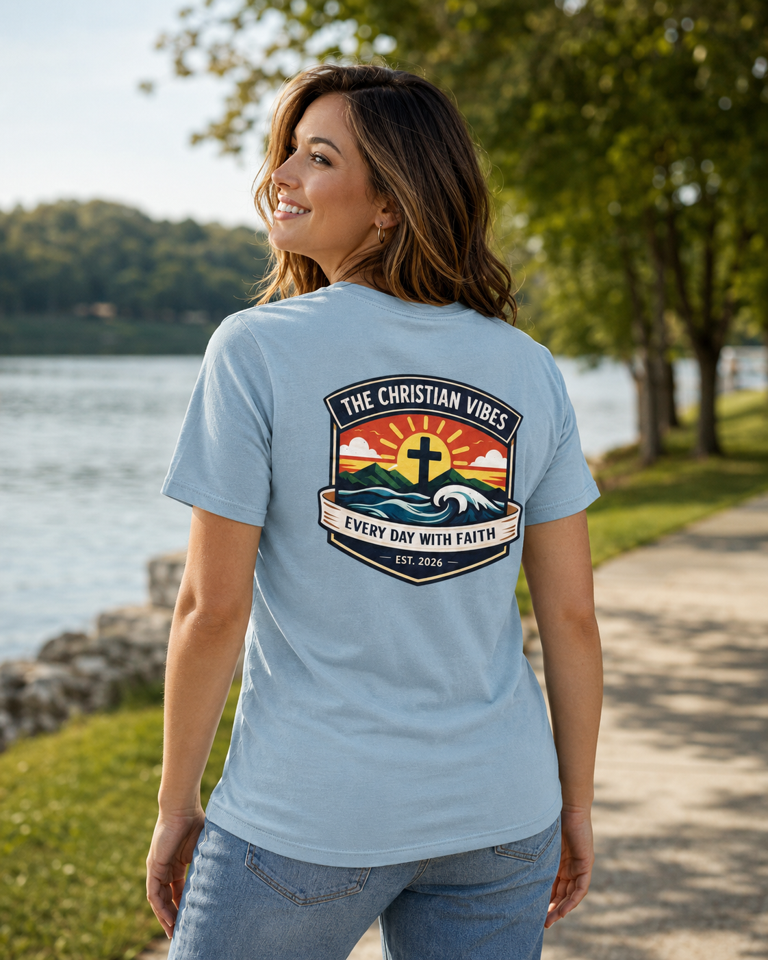 Every Day With Faith Women Tee