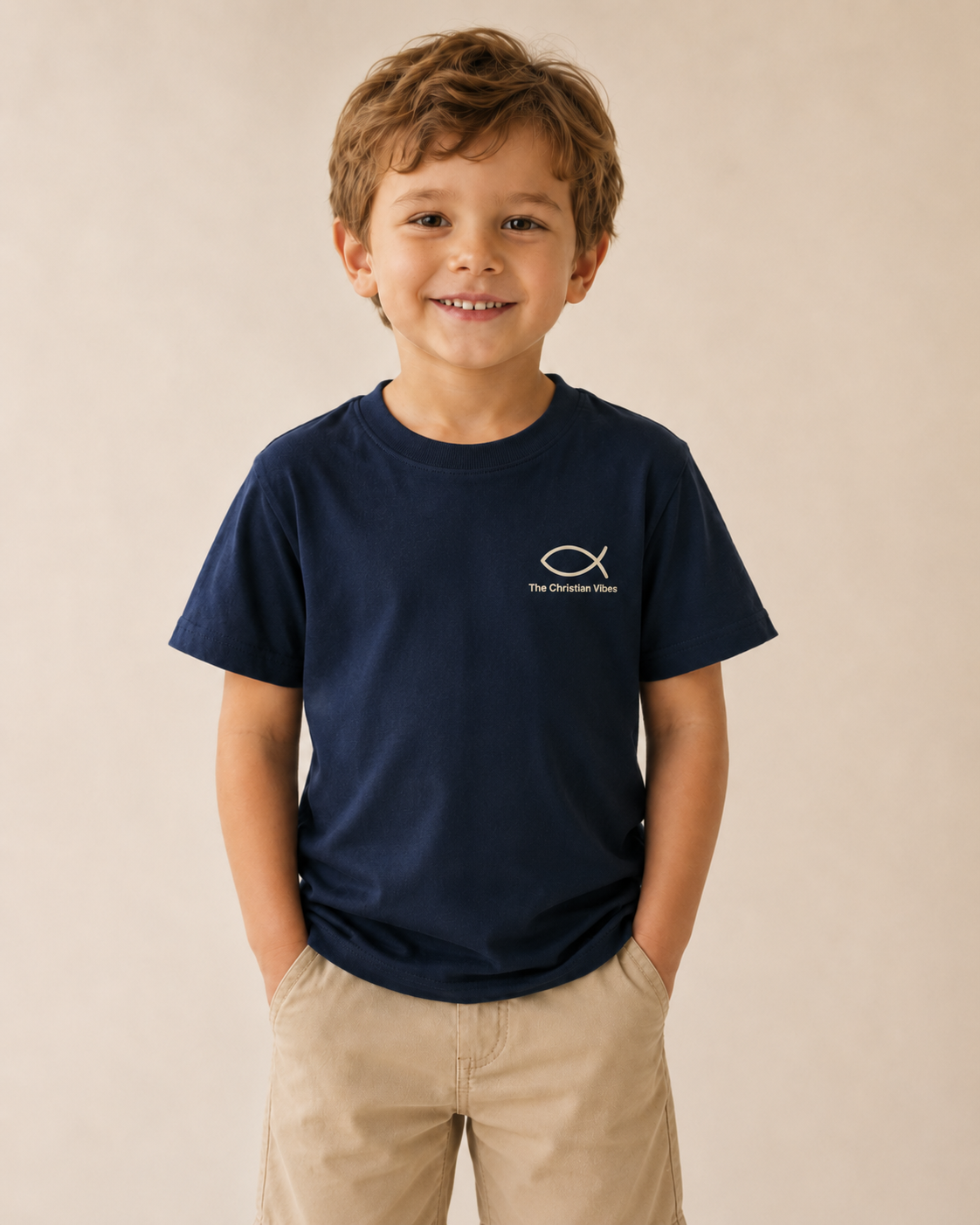 Faith Can Move Mountains Kids Tee