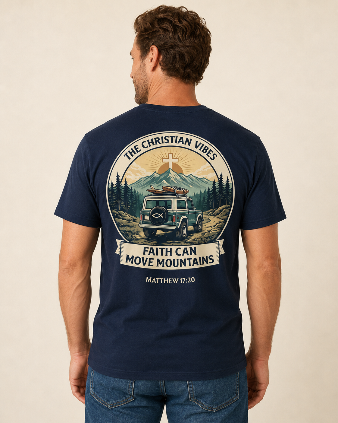 Faith Can Move Mountains Unisex Tee
