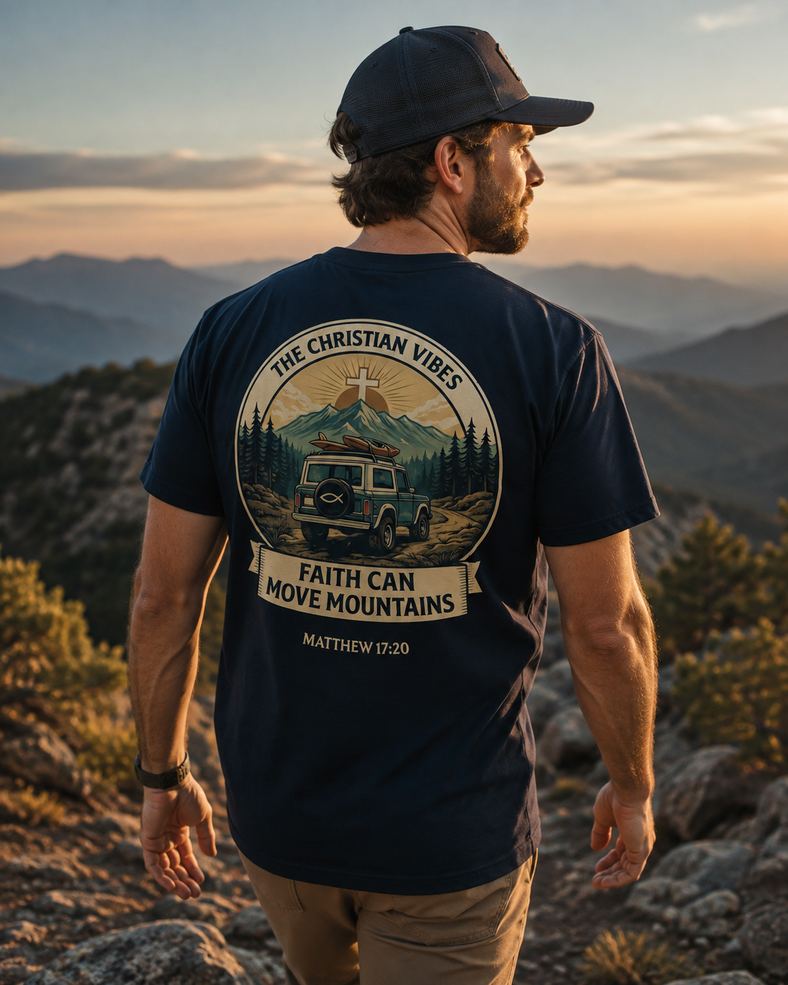 Faith Can Move Mountains Unisex Tee
