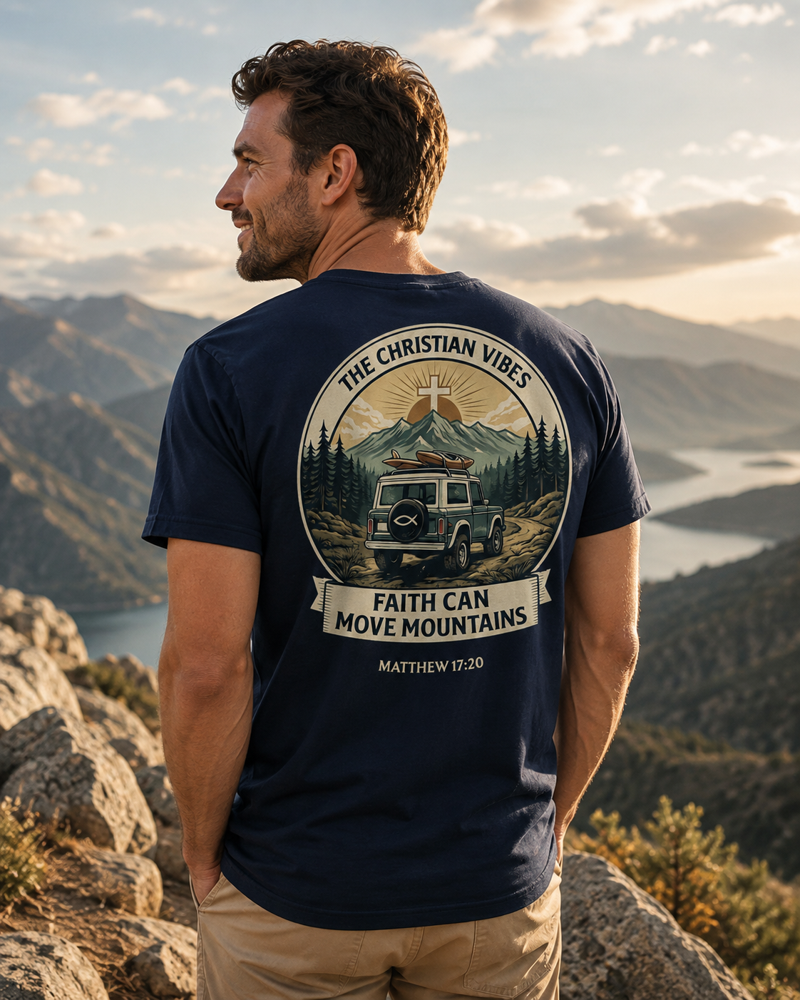 Faith Can Move Mountains Unisex Tee