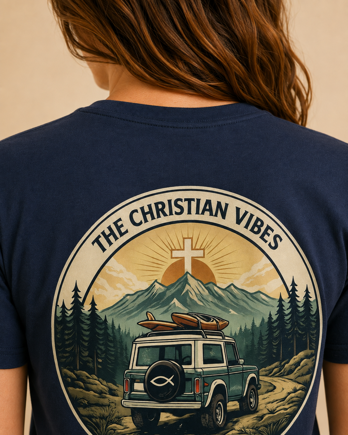 Faith Can Move Mountains Women Tee