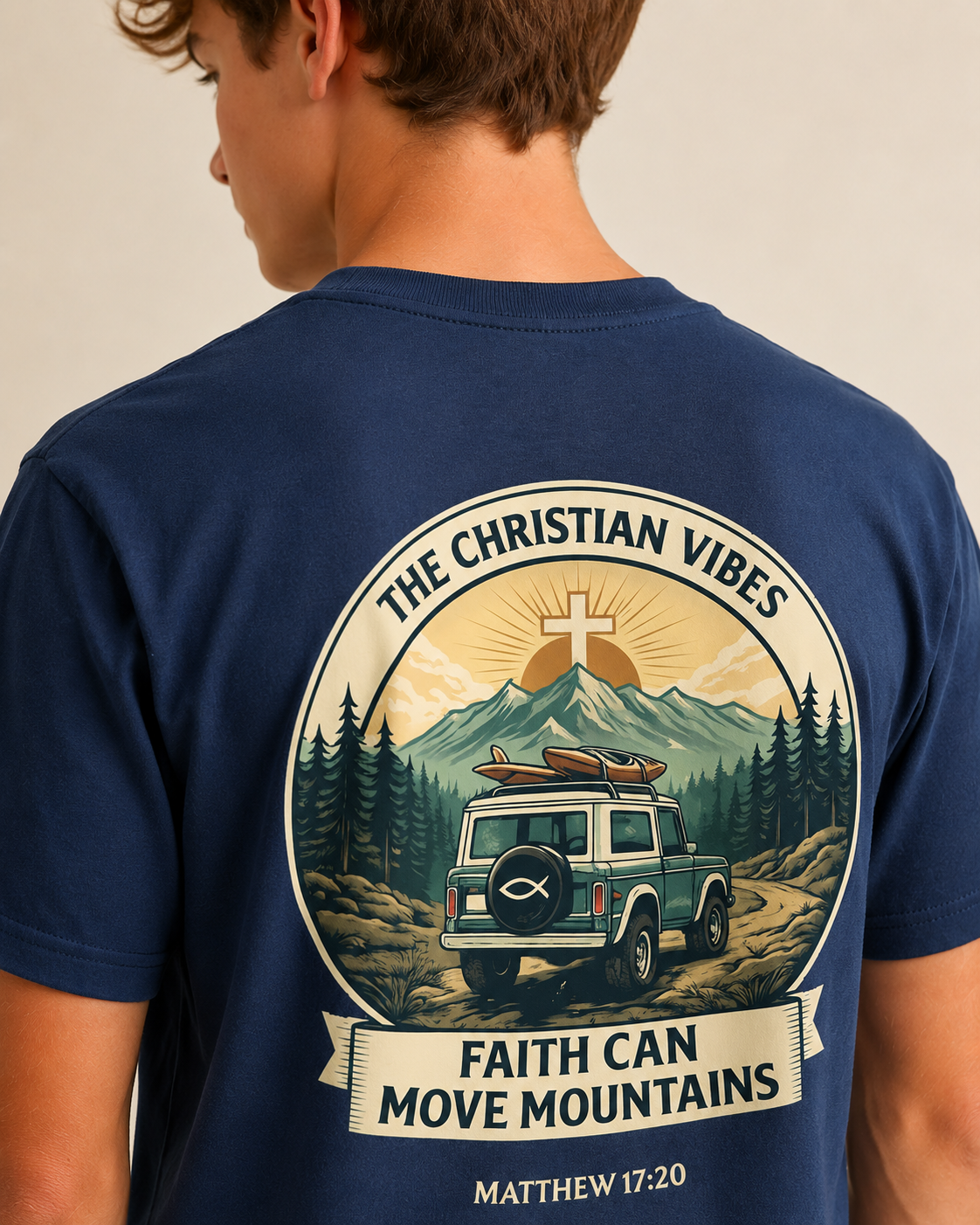 Faith Can Move Mountains Youth Tee