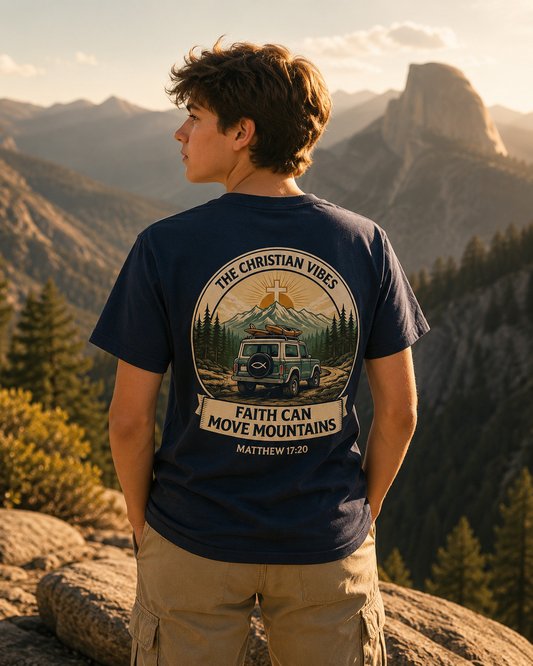 Faith Can Move Mountains Youth Tee