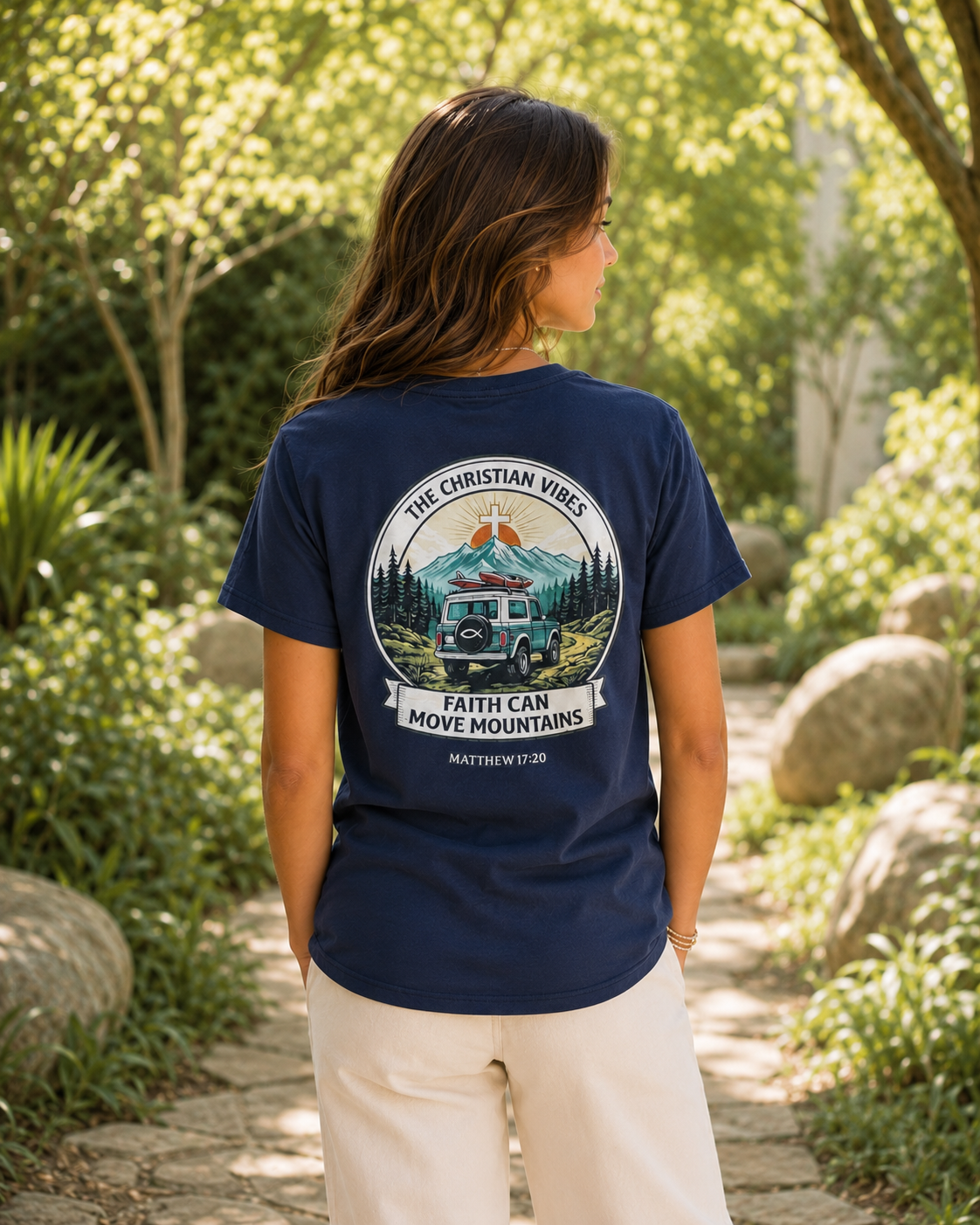 Faith Can Move Mountains Tee