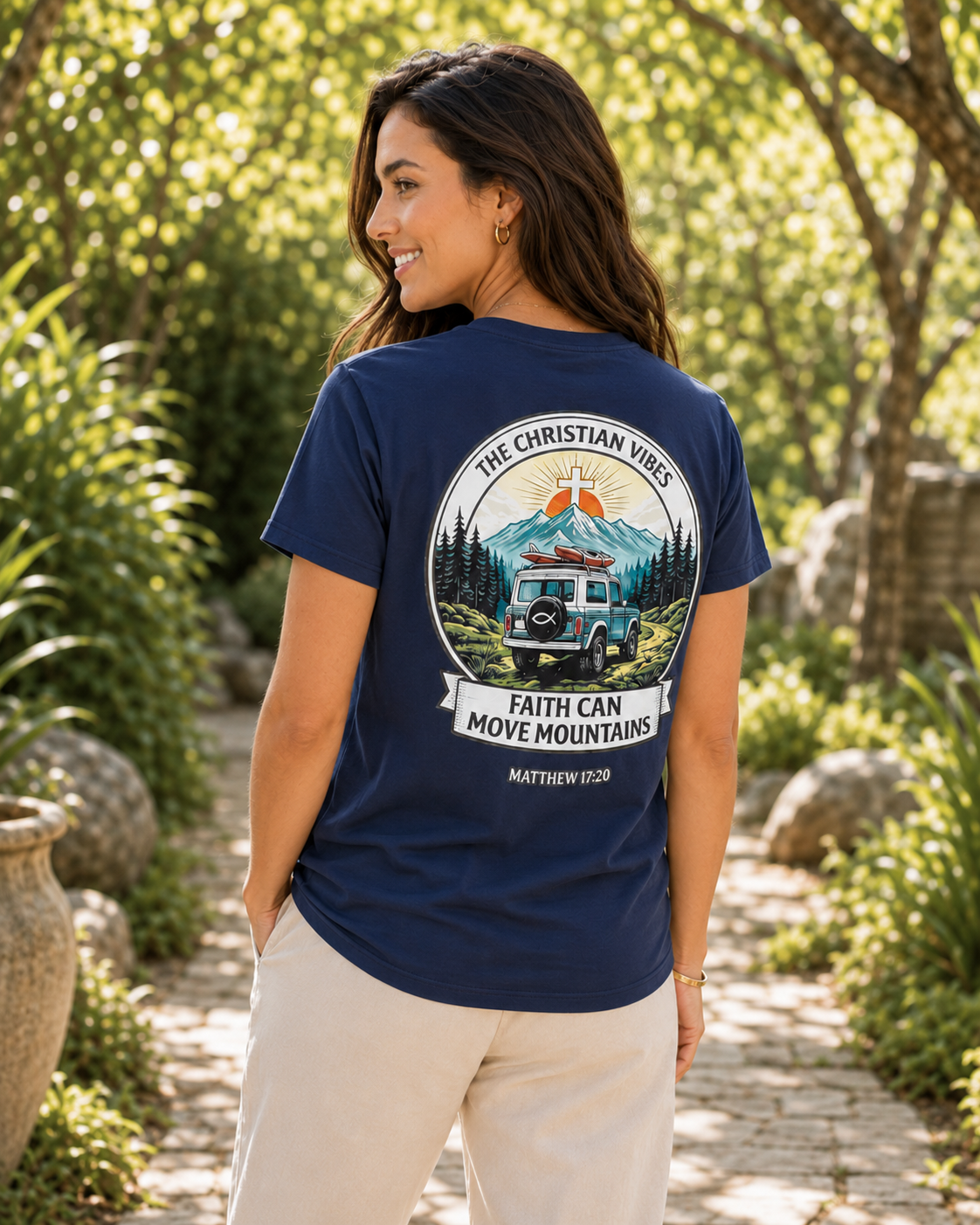 Faith Can Move Mountains Tee